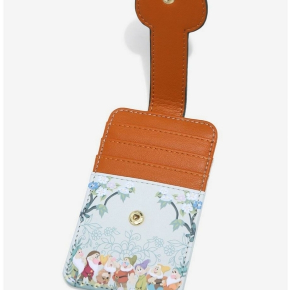 Loungefly Snow White and the Seven Dwarfs mini backpack and cardholder set main image 9
